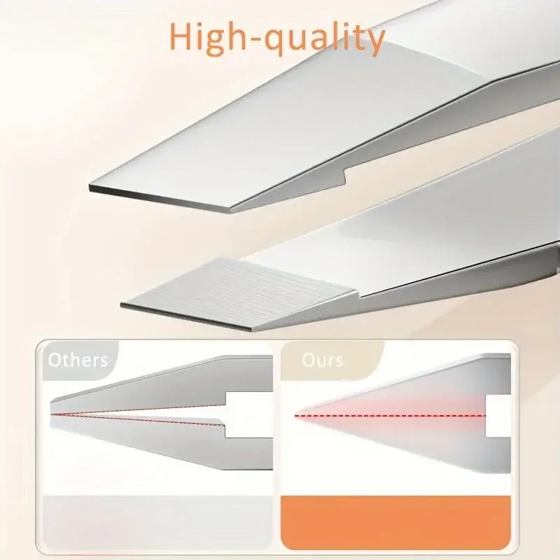 Set de Pinzas para Cejas Profesionales de Acero Inoxidable para Depilación Facial