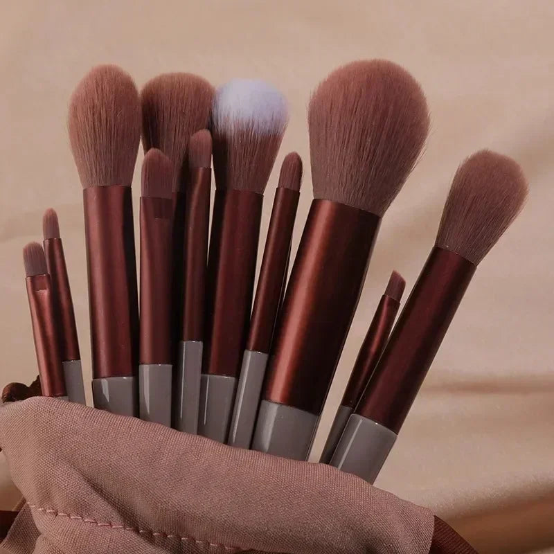 Set de 22 Brochas de Maquillaje Profesional para Rostro y Ojos